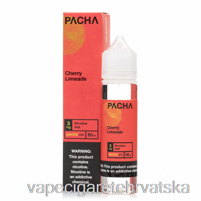 Vape Cigarete Cherry Limeade - Pacha - 60ml 3mg